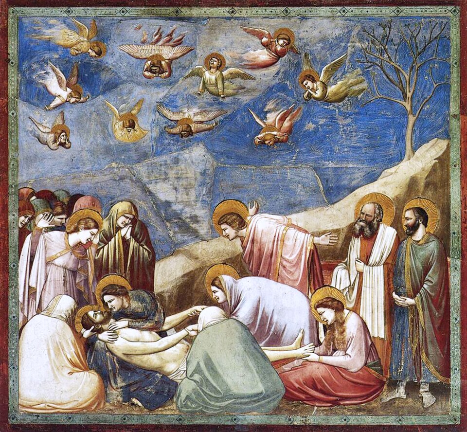 Giotto, "The Lamentation of Christ," Scrovegni Chapel, c. 1305