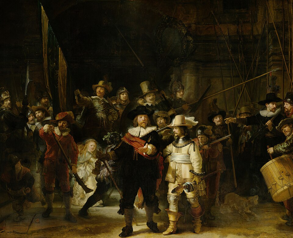 Rembrandt van Rijn, "The Night Watch," 1642