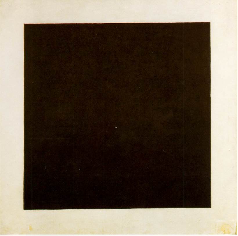 Kazimir Malevich, "Black Square," 1915