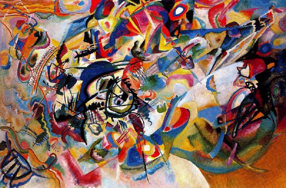 Wassily Kandinsky, "Composition VII," 1913