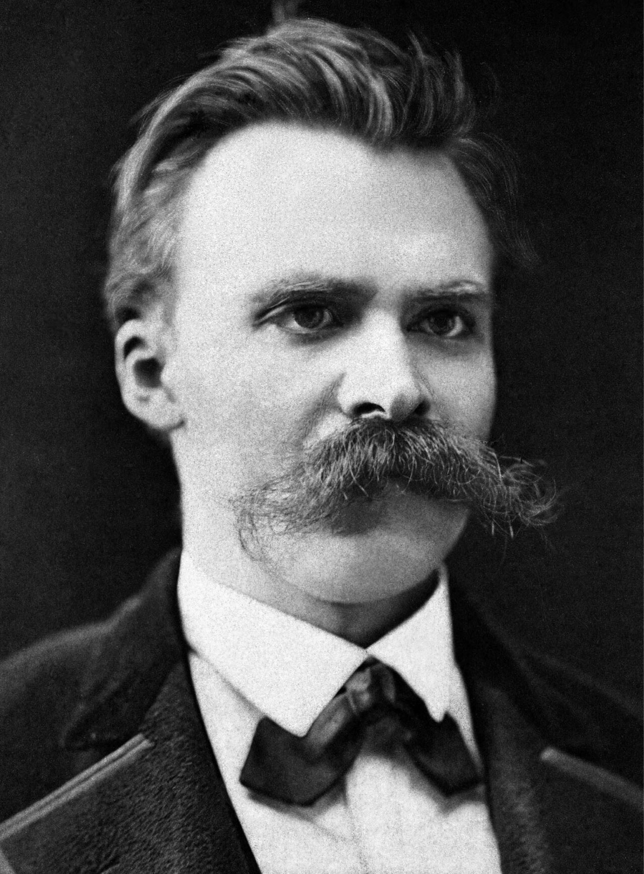 Friedrich Nietzsche (c. 1875) — the rebel of the 19th century and the "death of God"